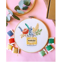 Aussie Breakfast embroidery kit