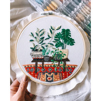 Oasis embroidery kit