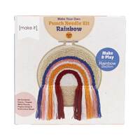Make your own Punch needle rainbow kit
