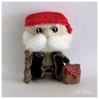 Crochet Bad Santa