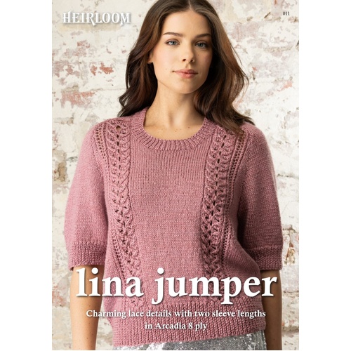 Lina Jumper pattern booklet