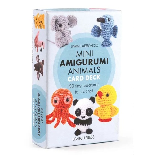 Mini Amigurumi Animals Card Deck