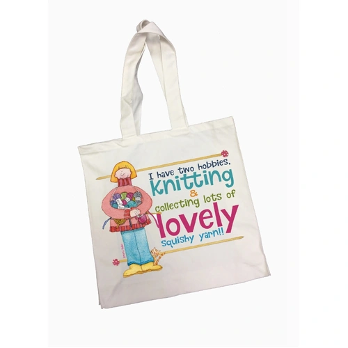 I have two hobbies tote