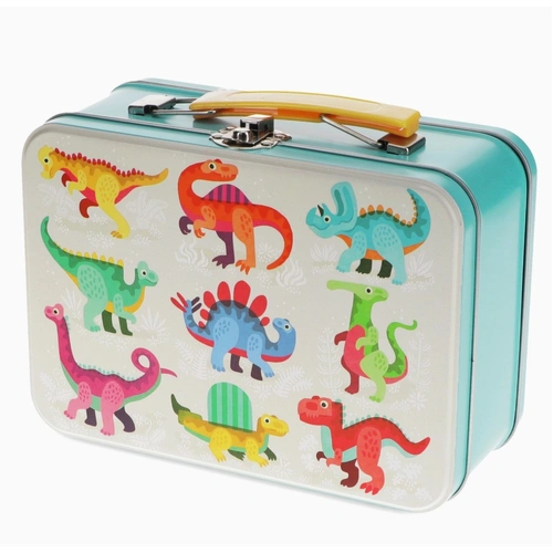 Dinosaur tin