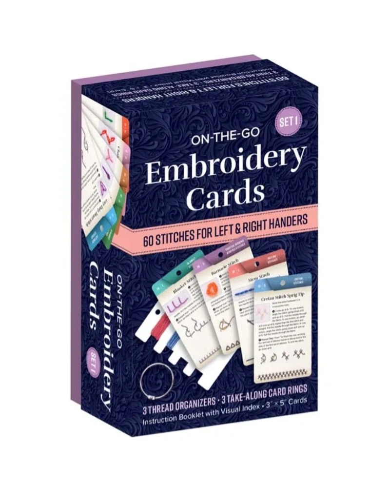 On-the-Go Embroidery Cards Set 1