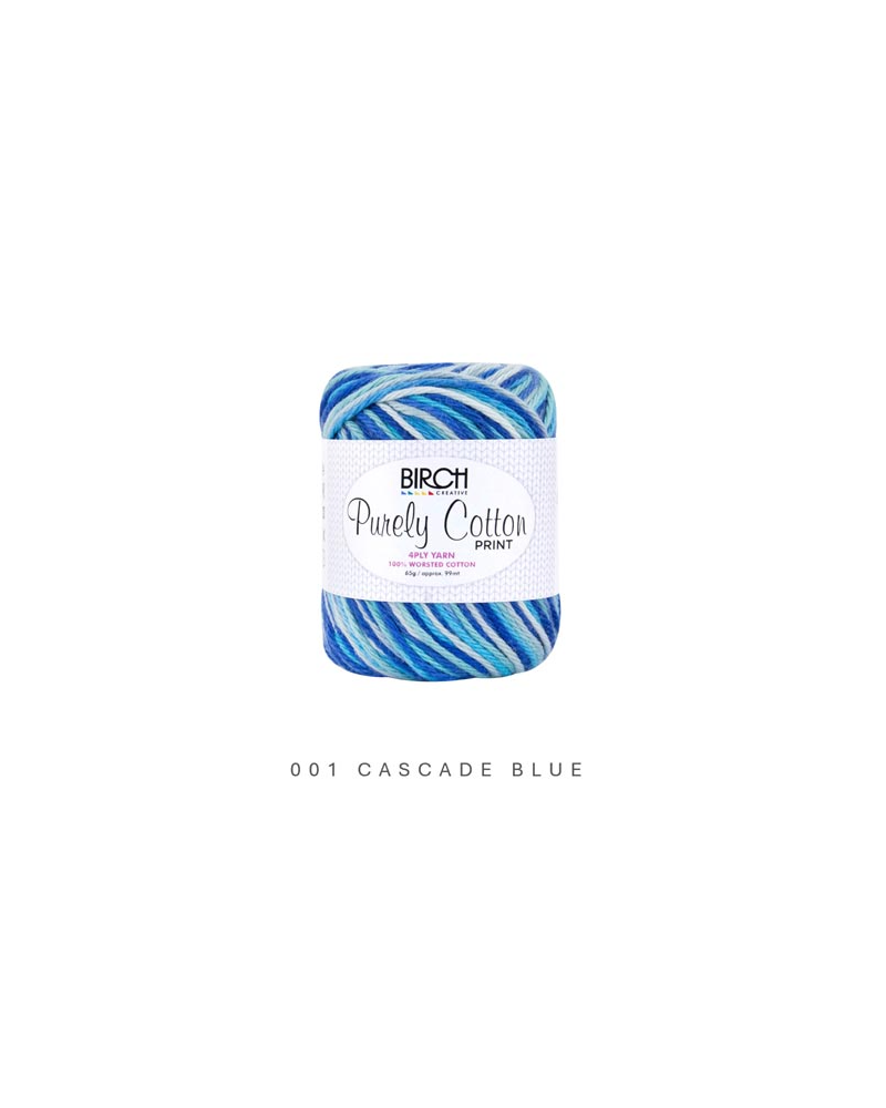 Purely Cotton 10ply [Colour: Blue Cascade 001]