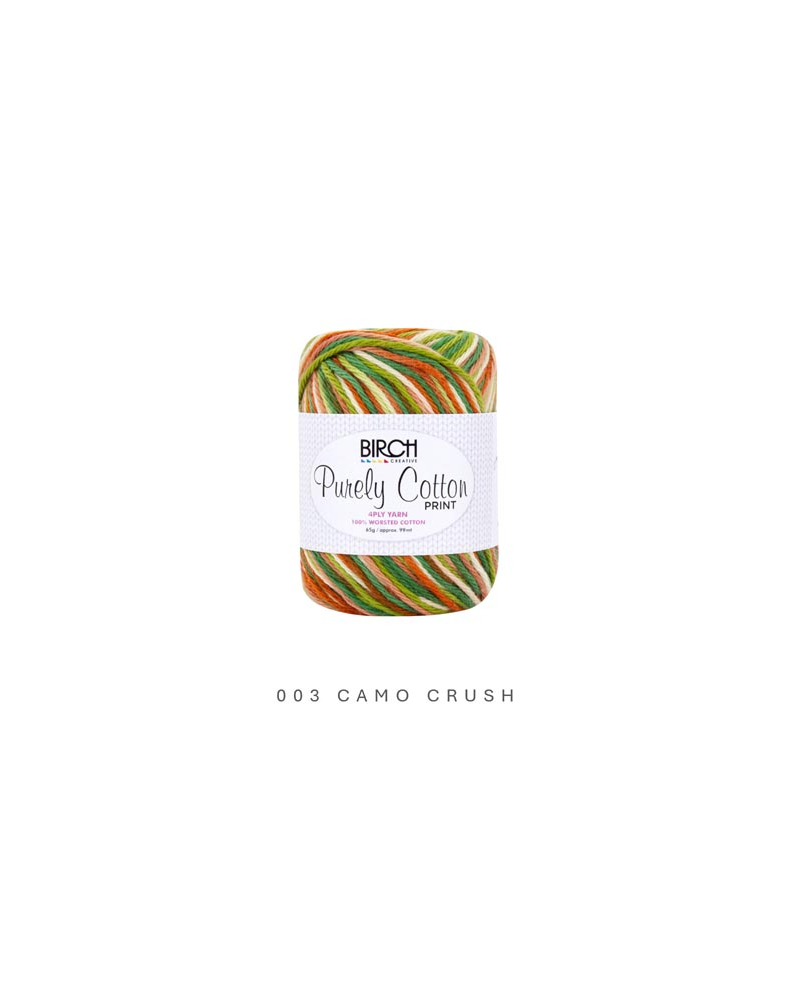 Purely Cotton 10ply [Colour: Camo Crush 003]