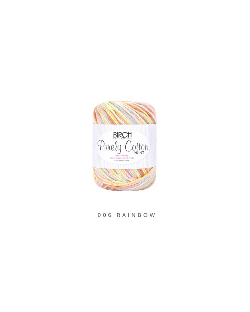 Purely Cotton 10ply [Colour: Rainbow 006]