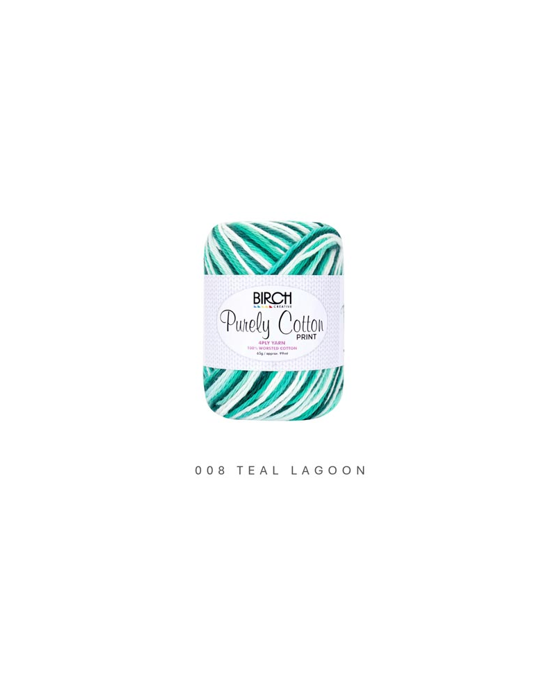 Purely Cotton 10ply [Colour: Teal Lagoon 008]