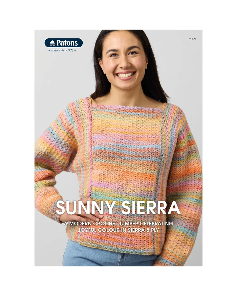 Sunny Sierra crochet pattern booklet
