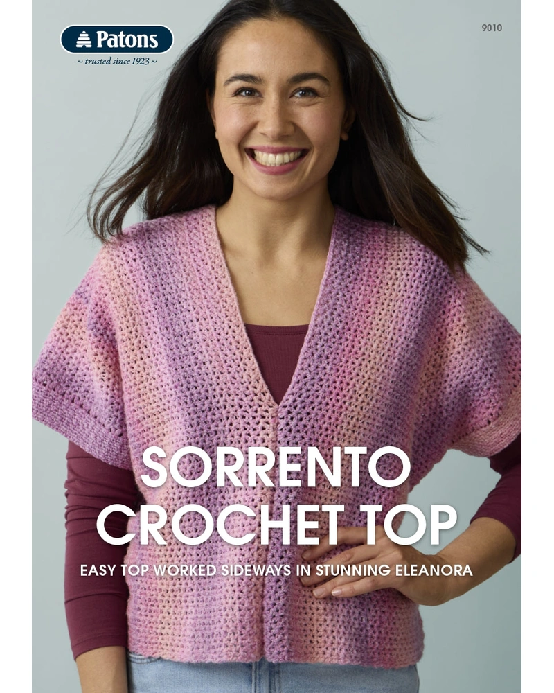 Sorrento crochet Top pattern booklet