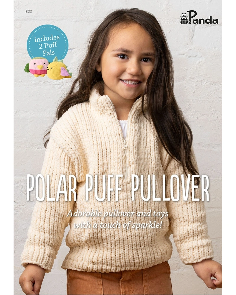 Polar Puff Pullover pattern booklet