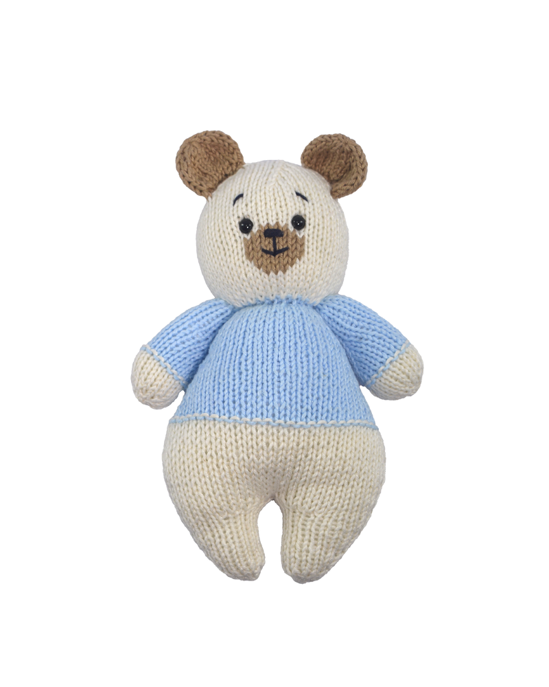 Knitted Teddy - Cuddly