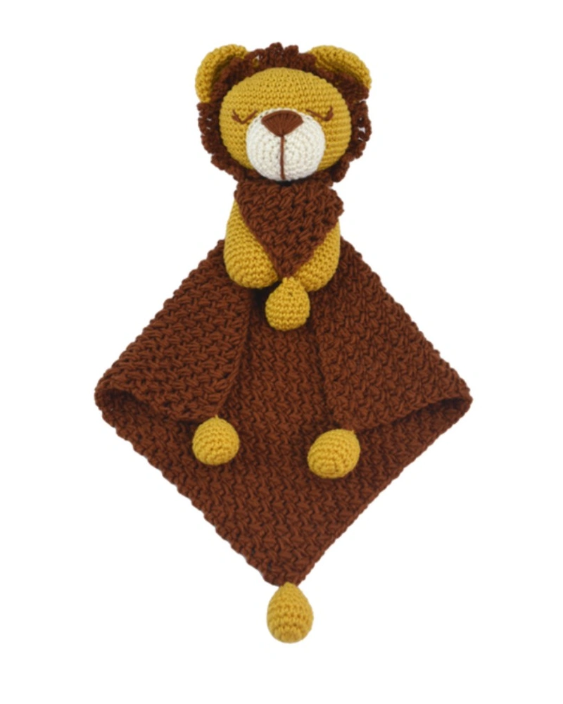 Lovey Blanket amigurumi kit - Lion