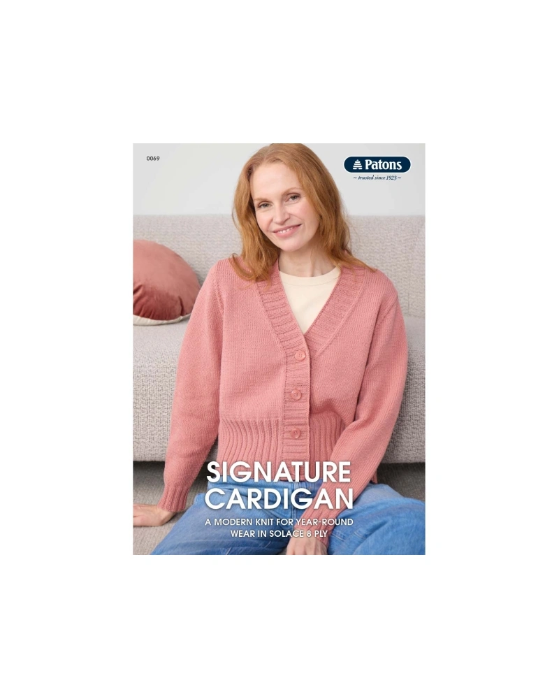 Signature Cardigan pattern booklet