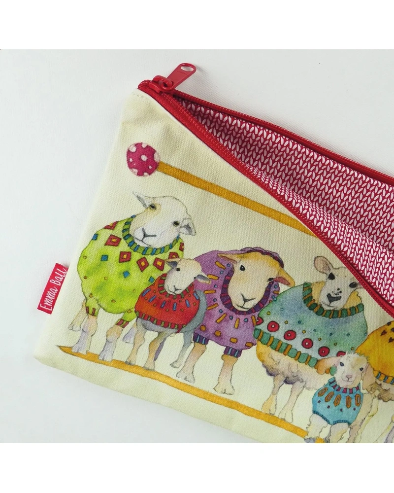 Sheep in Sweaters long Project Bag