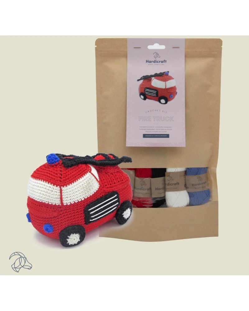 Fire truck Crochet kit