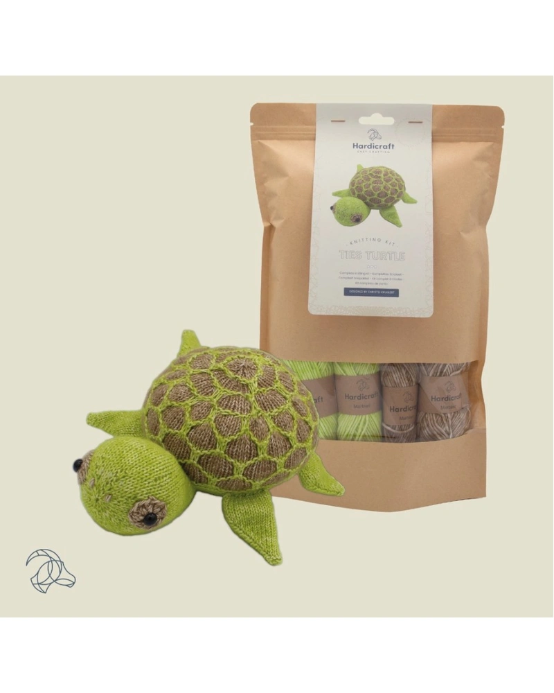 Ties Turtle knitting kit