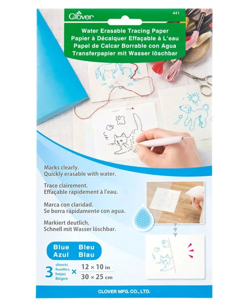 Water erasable tracing  paper