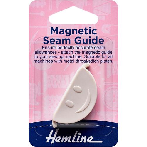 Magnetic seam guide