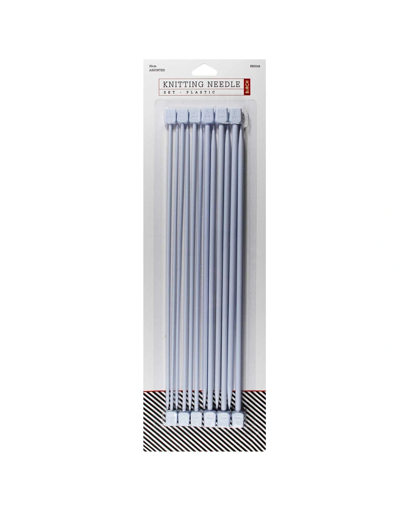 Knitting needle set - plastic
